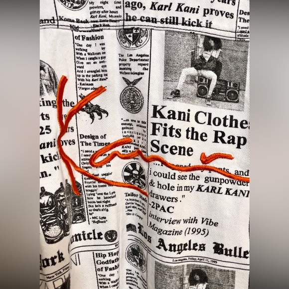 PLT Newspaper Denim Jacket - Picture 7 of 9